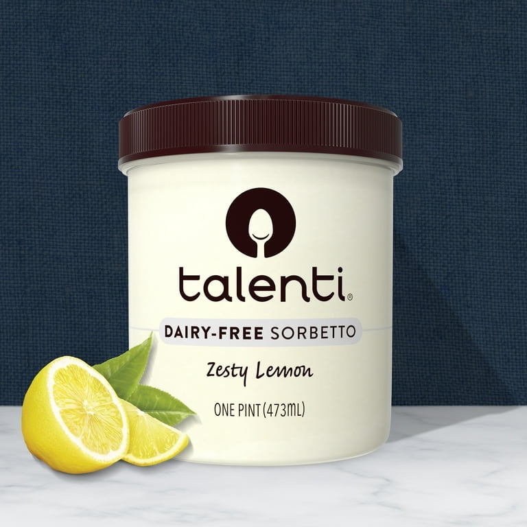 Talenti, Sorbetto, Zesty Lemon, 1 Pint