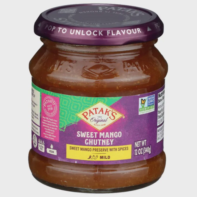 Patak's Sweet Mango Chutney, 12oz