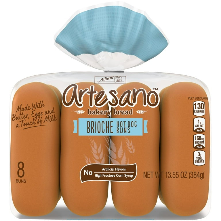 Artesano Hot Dog Buns,13oz