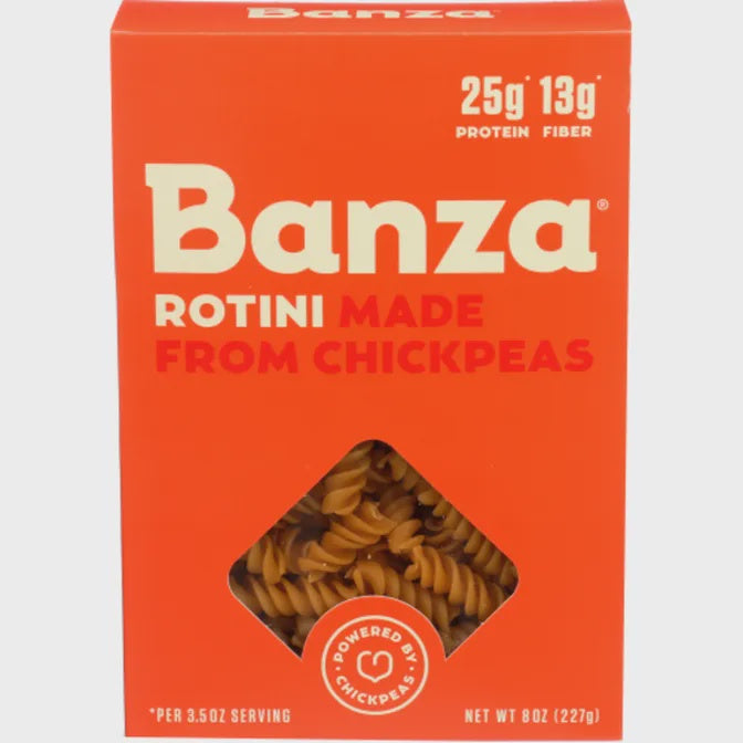 Banza Pasta Chickpea Rotini, 8 oz