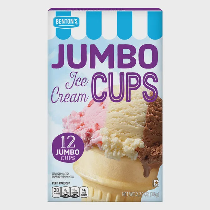 Benton's Jumbo Cups, 2.75oz