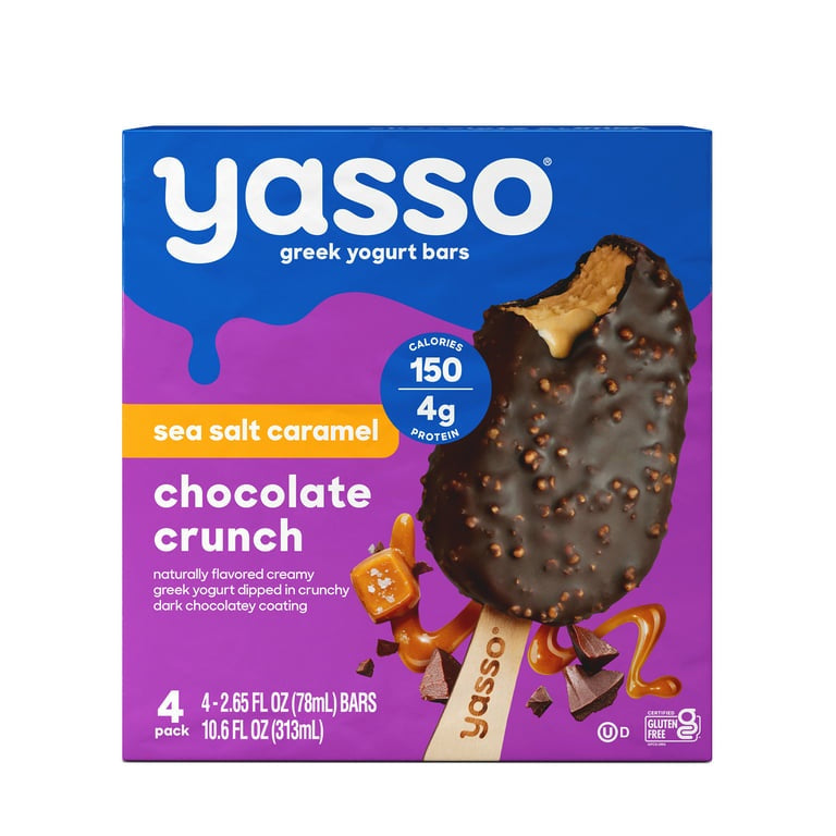 Yasso Sea Salt Caramel bars, 10.6 oz