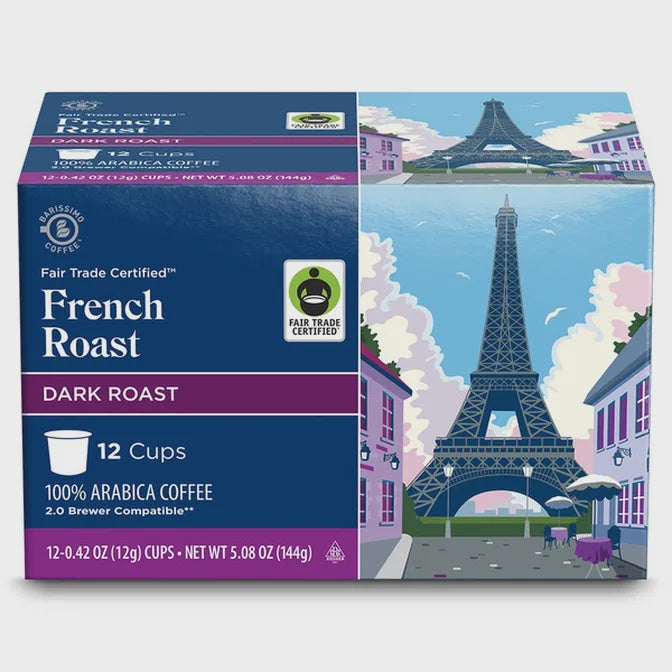 Barissimo French Roast Coffee Pods