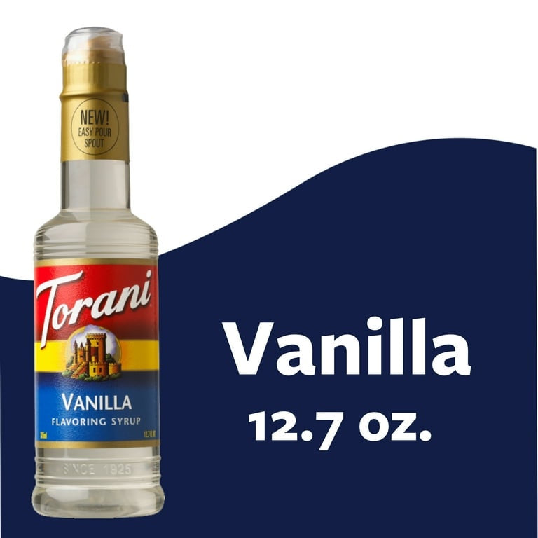 Torani Vanilla Syrup, 12.7oz