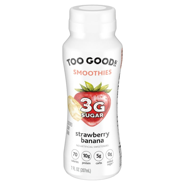 Too Good Smoothie Strawberry Banana, 7oz