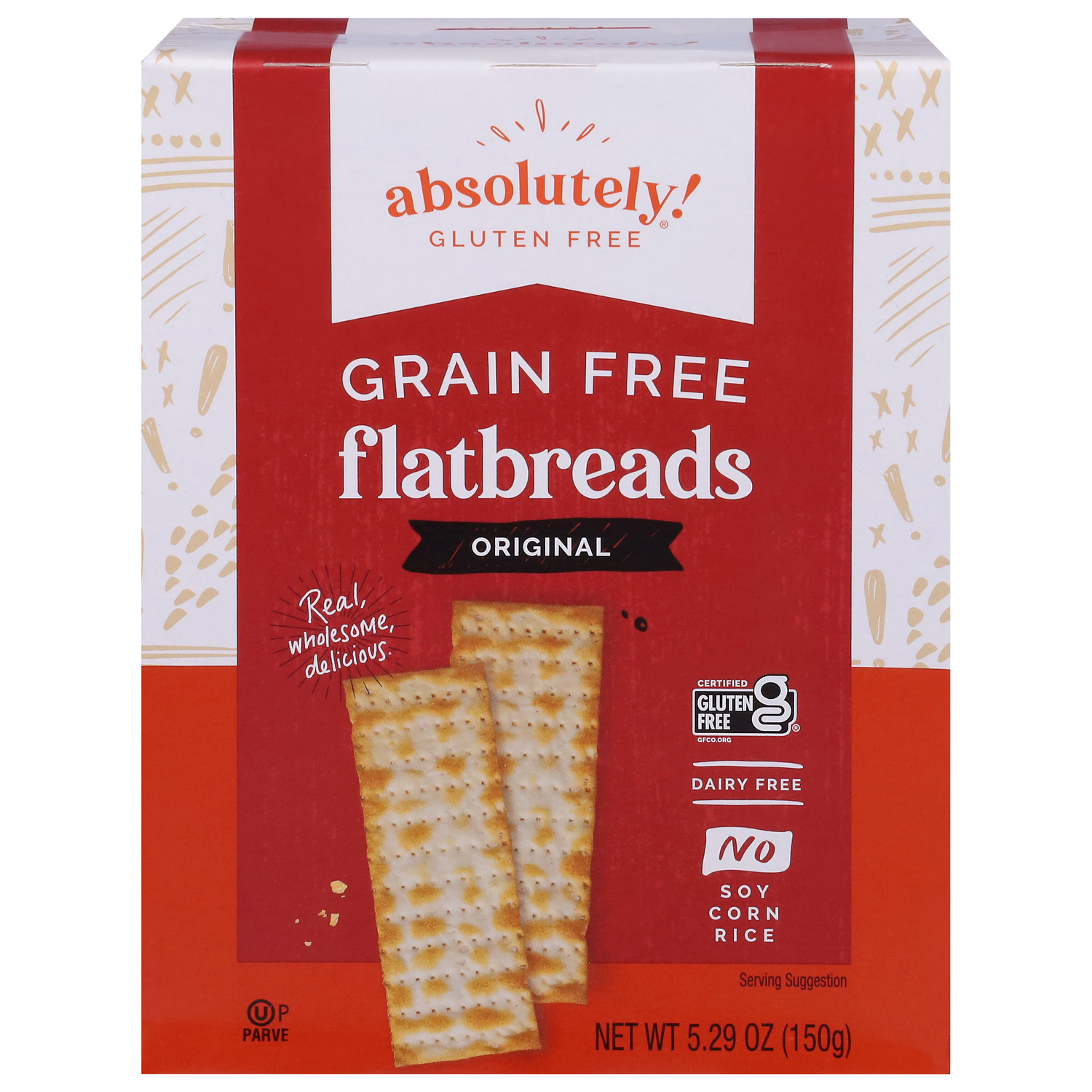 Absolutely Grain Free Flatbreads, 5.29oz