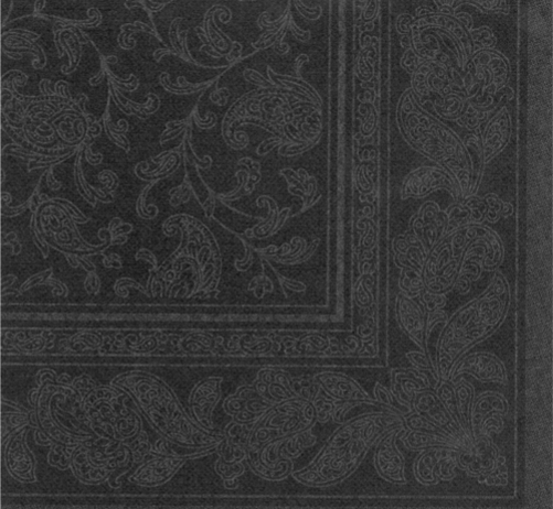 Papstar Royal Collection Elegance Napkins - Black, 50ct