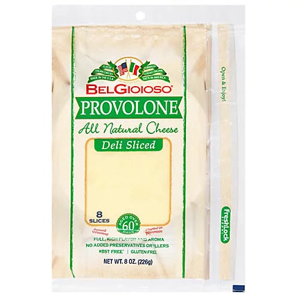 BelGioioso Provolone Sliced Cheese, 8oz