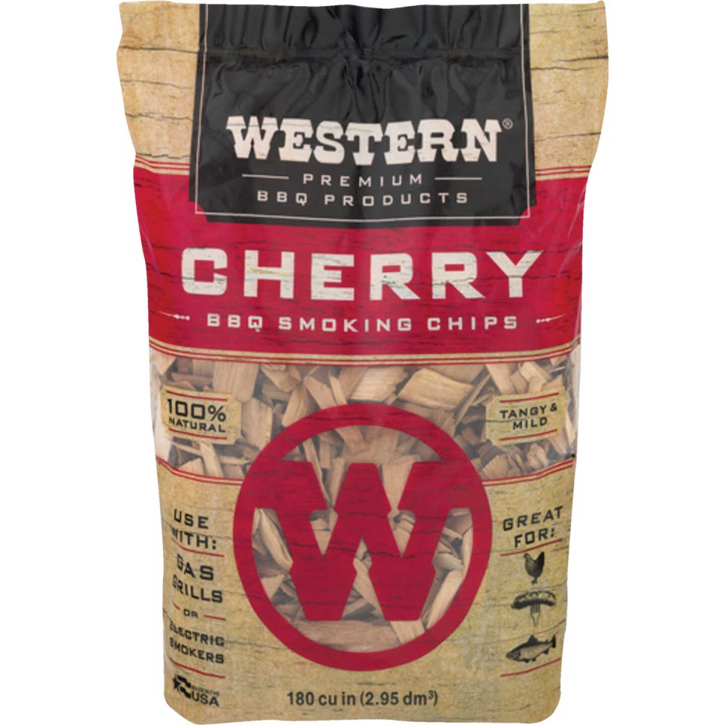 Western Wood Smoking Chips, 180cu