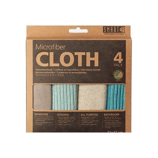 Smart Microfiber Cloth, 4pk