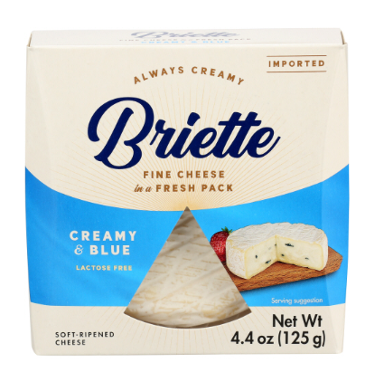 Briette Cheese Brie Creamy Blue - 4.4oz