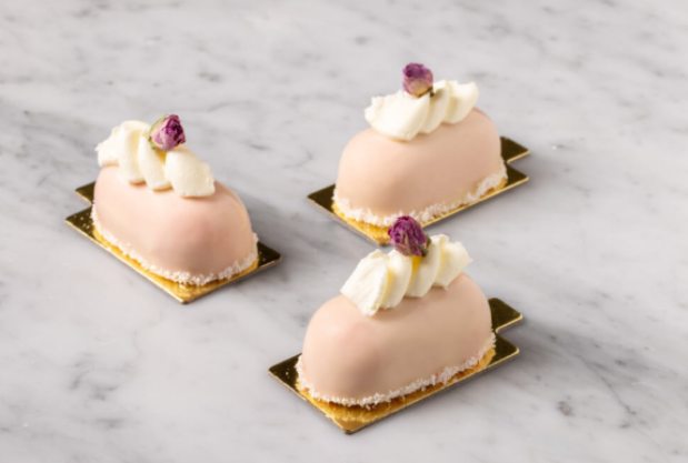 Guava Rose, individual dessert