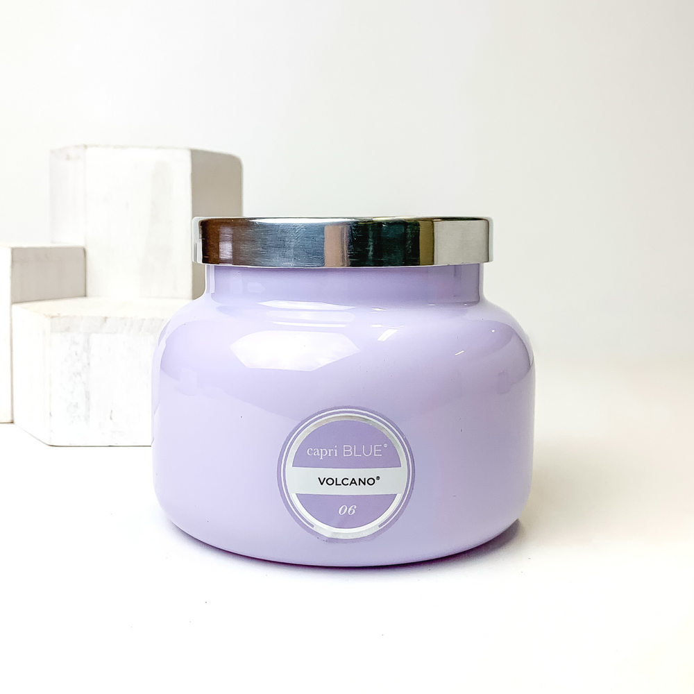 Volcano Lavender Signature Jar Candle, 19oz