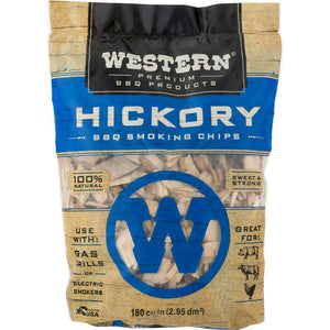 Western Wood Smoking Chips, 180cu