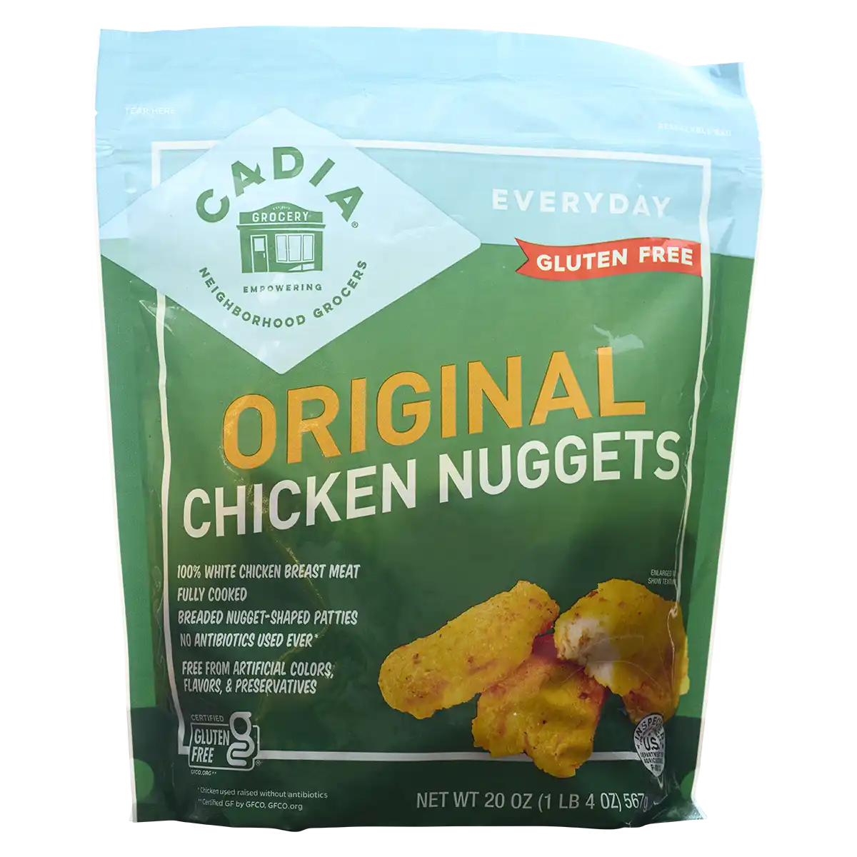 Cadia Chicken Nugget GF, 20 oz