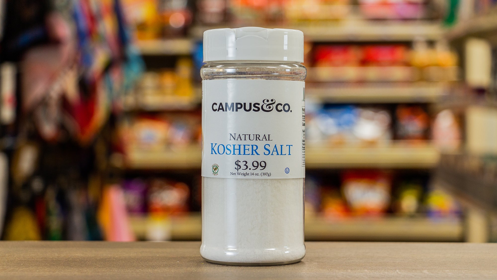 Campus & Co Natural Kosher Salt, 14oz
