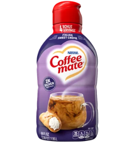 Coffee Mate Italian Sweet Creme, 66 fl oz