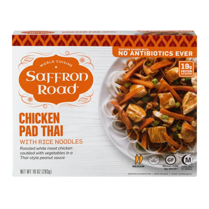 Saffron Road Entree Chicken Pad Thai, 10oz