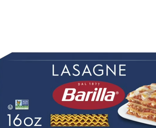 Barilla Lasagne Noodles, 1lb