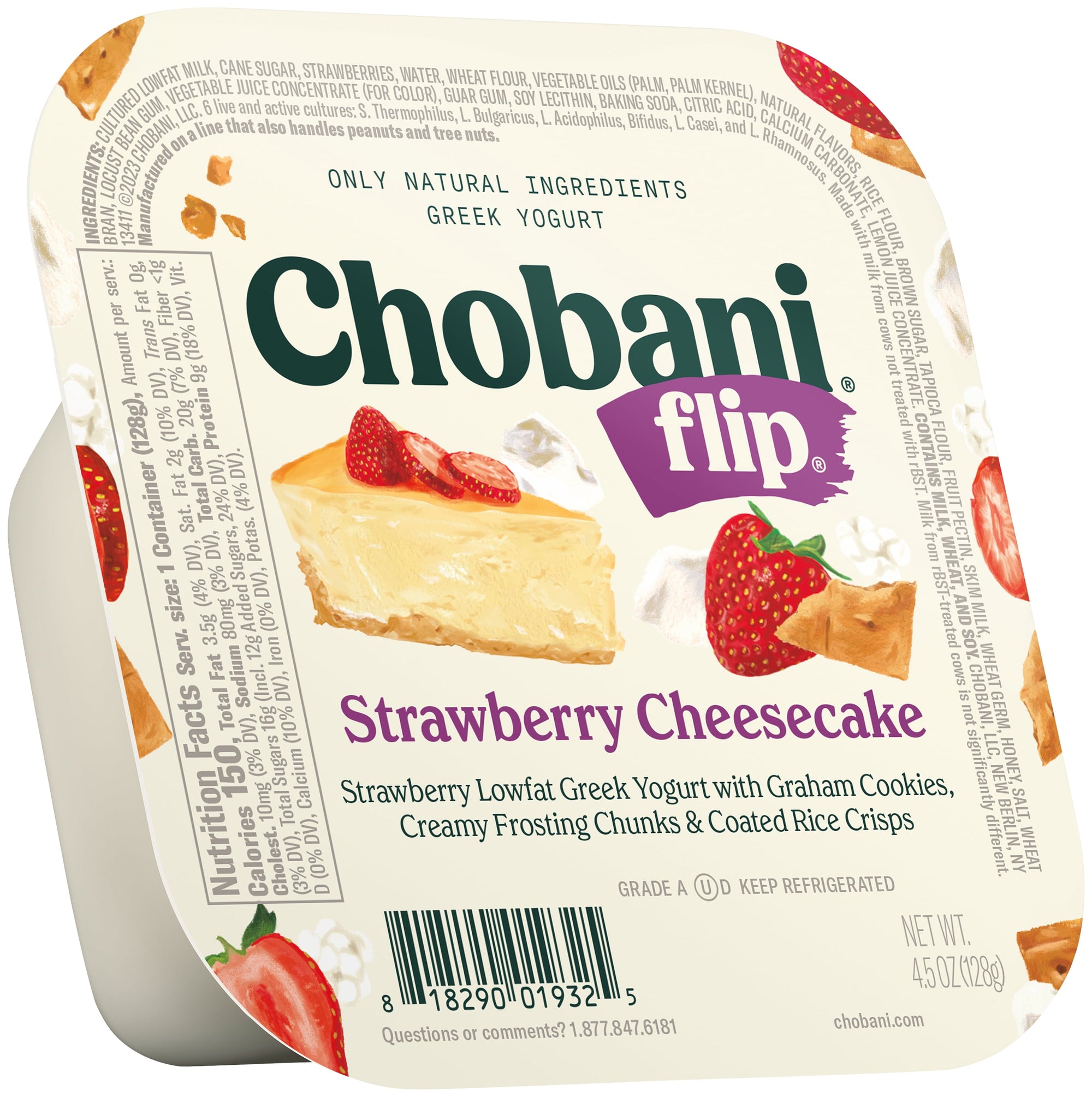 Chobani Flip Low-Fat Greet Yogurt, 14oz