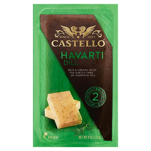 Castello Havarti Dill Cheese, 8 OZ