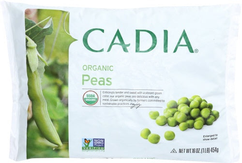 Cadia Green Peas Org, 16oz