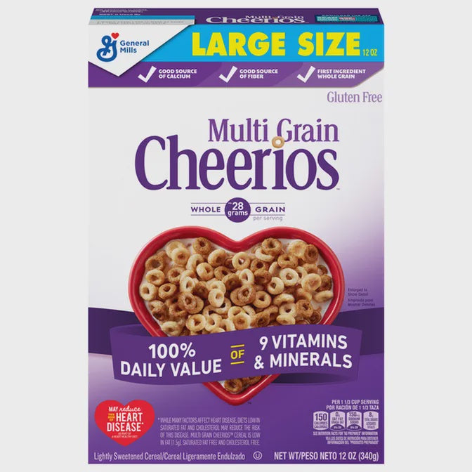 Multi Grain Cheerios, 12oz