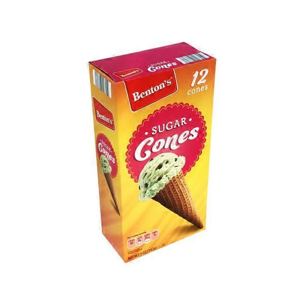 Benton Sugar Cones 12 Cones 5oz