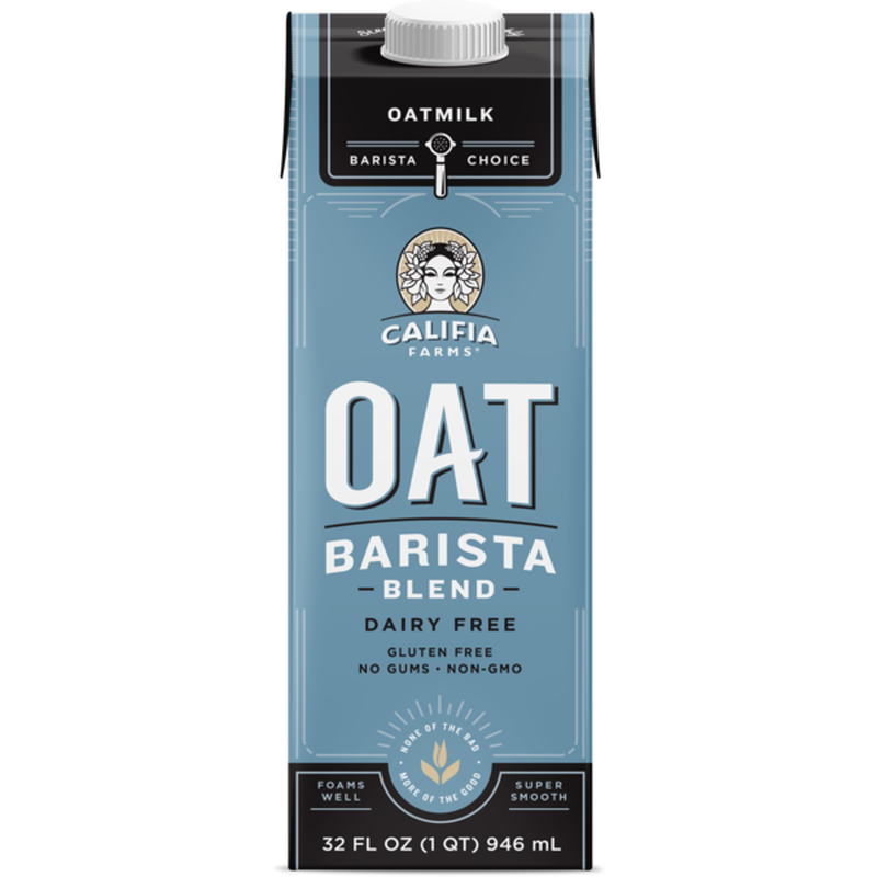 Califia Farms Oat Milk Barista Blend, GF 32floz