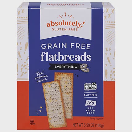 Absolutely Grain Free Flatbreads, 5.29 oz