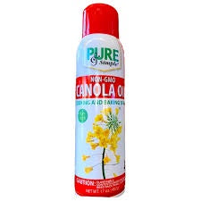 Pure & Simple Canola Spray 17oz