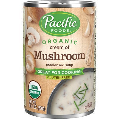 Pacific Foods GF Cream of Mushroom Soup, 10.5oz