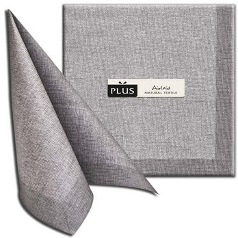 Iuta Grigio Airlaid Napkins, 50ct