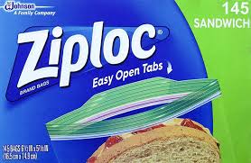 Ziploc Sandwich Bags, 145ct