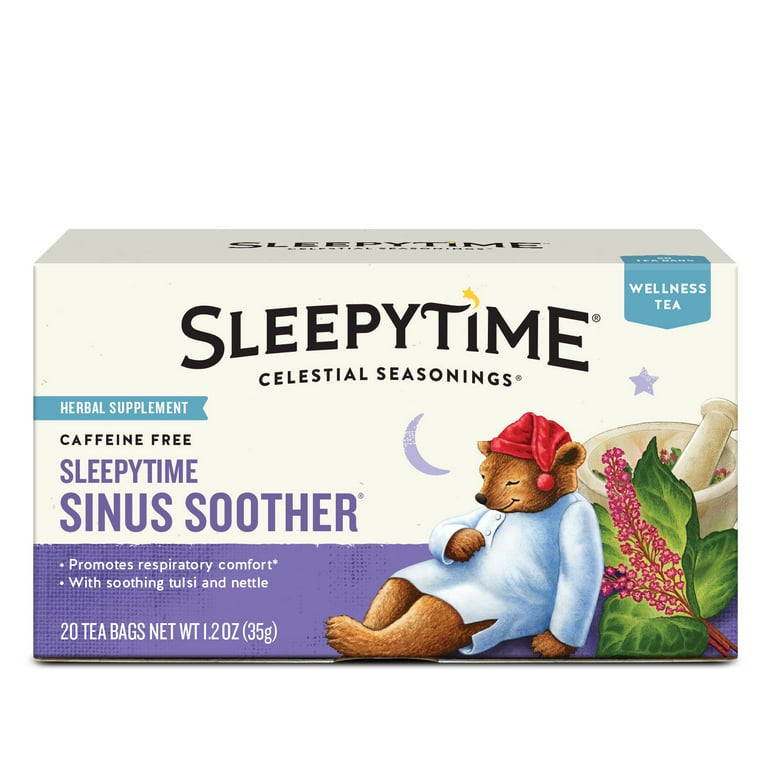 Celestial Sleepytime Sinus Soother tea, 20 bags