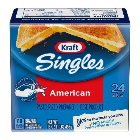 Kraft Singles American Cheese, 16oz
