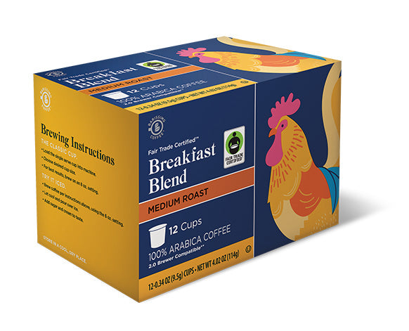 Barissimo Fair Trade Breakfast Blend 12pod