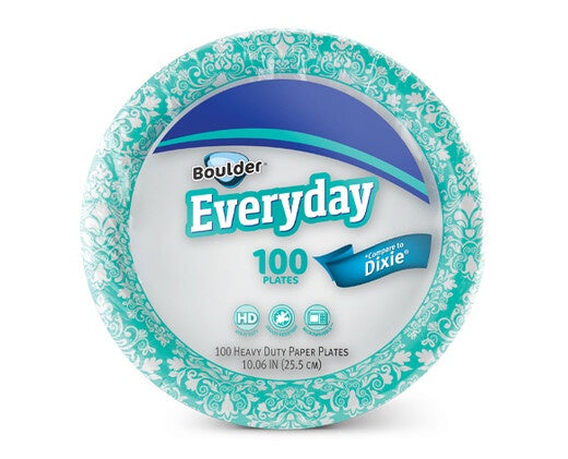 Boulder Everyday Paper Plates 100pk