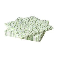 IKEA INBJUDEN napkins 33x33 30 pk