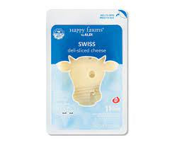 Happy Farms Swiss Sliced Cheese, 8oz