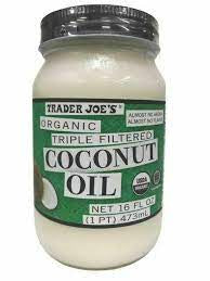 TJs Organic Coconut Oil, 16floz