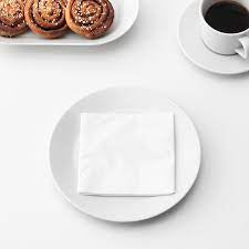 FANTASTISK Cocktail Napkins, White - 50pkt