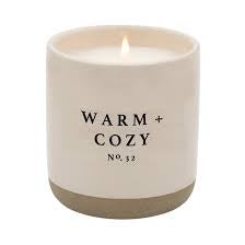 Sweet Water Decor Ceramic Candle, Warm & Cozy