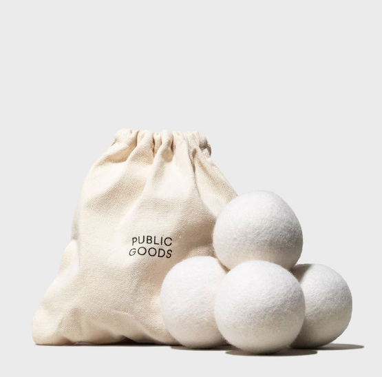 Public Goods Wool Dryer Balls, 4ct