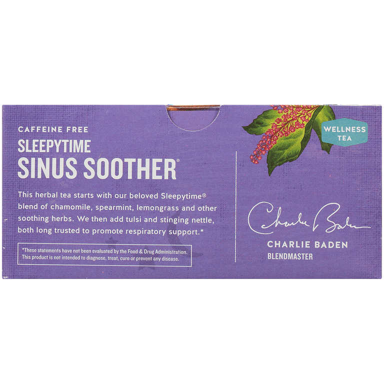 Celestial Sleepytime Sinus Soother tea, 20 bags
