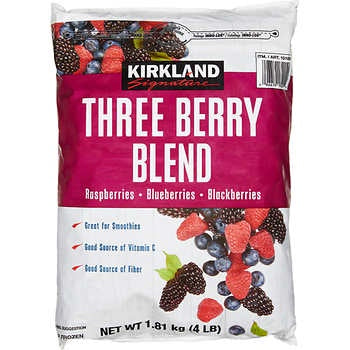 Kirkland Three Berry Blend, 4lb
