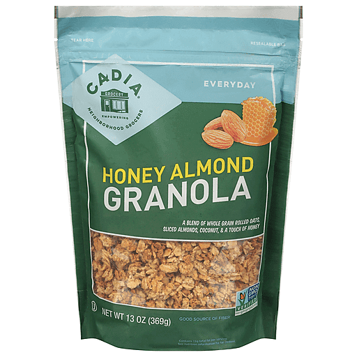 Cadia Granola Honey Almond, 13oz
