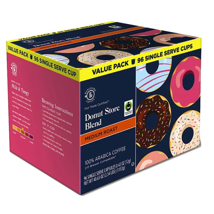 Barissimo Donut Store regular kcups, 12 count