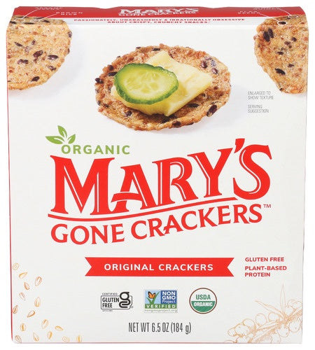 Mary's Gone Crackers, GF Original, 6.5oz