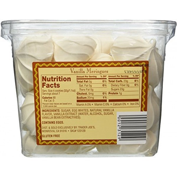 TJ Vanilla Meringues 7.75oz